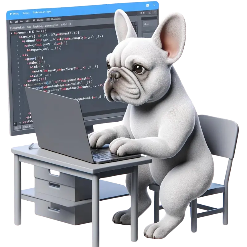 French Bulldog Software Developer